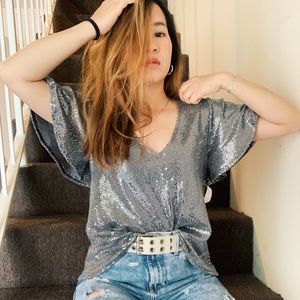 Sequins top